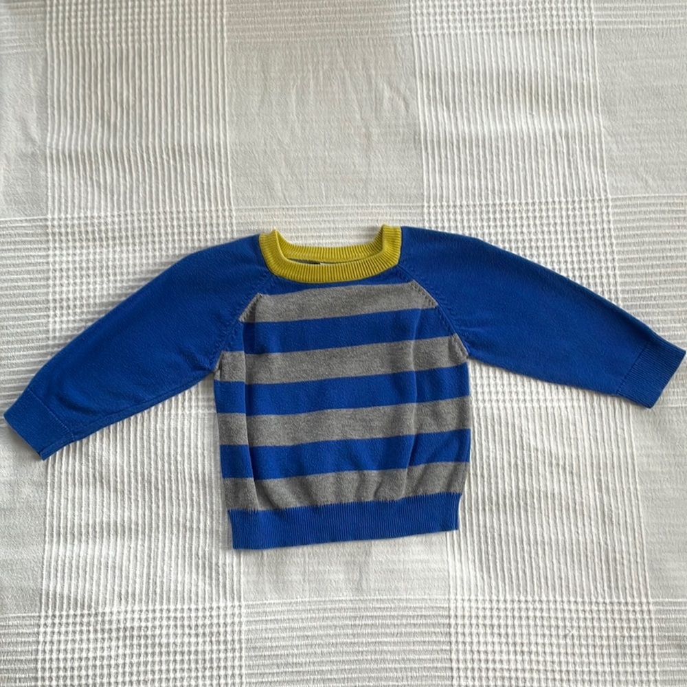 Striped Cotton Sweater